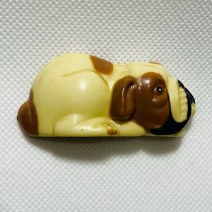 Vintage Rubber Bulldog Magnet